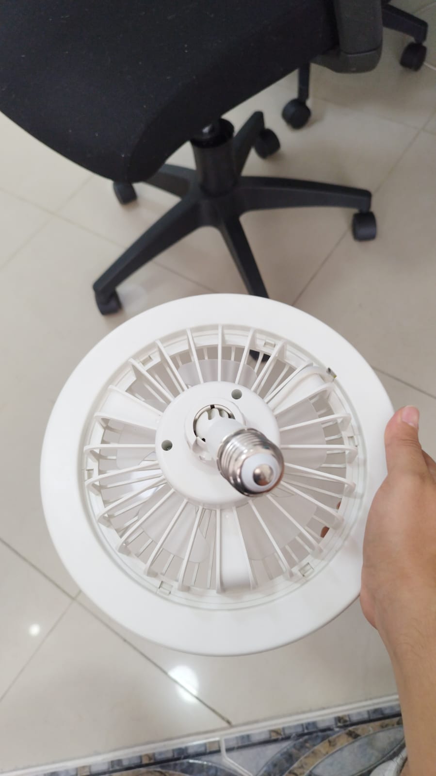 Lampara ventilador lunabrezze